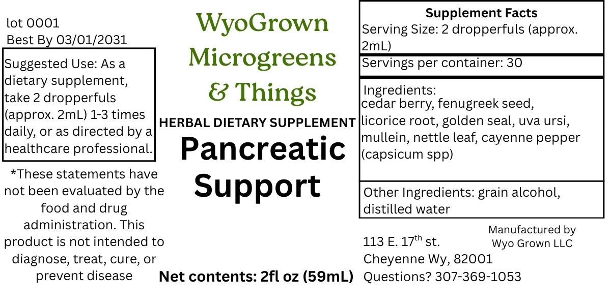 Pancreatic Support