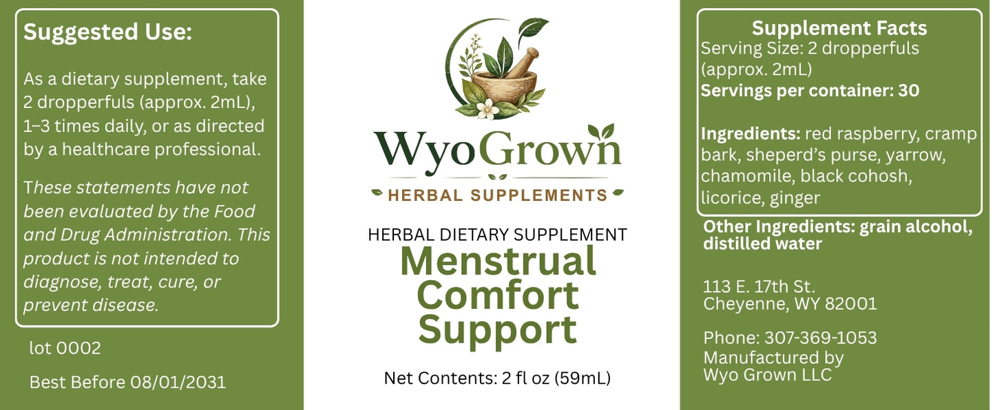 Menstrual Comfort Support