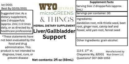 Liver / Gallbladder Support
