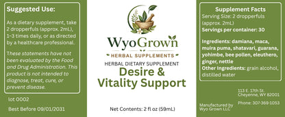Desire & Vitality Support