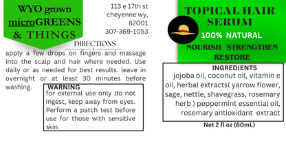 Topical Hair Serum