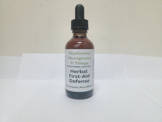 Herbal First Aid Defense (Topical Use Only)