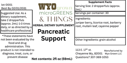 Pancreatic Support